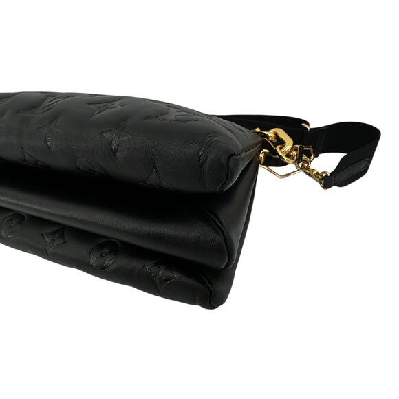 LOUIS VUITTON Lambskin Embossed Monogram Coussin MM - Picture 13 of 16